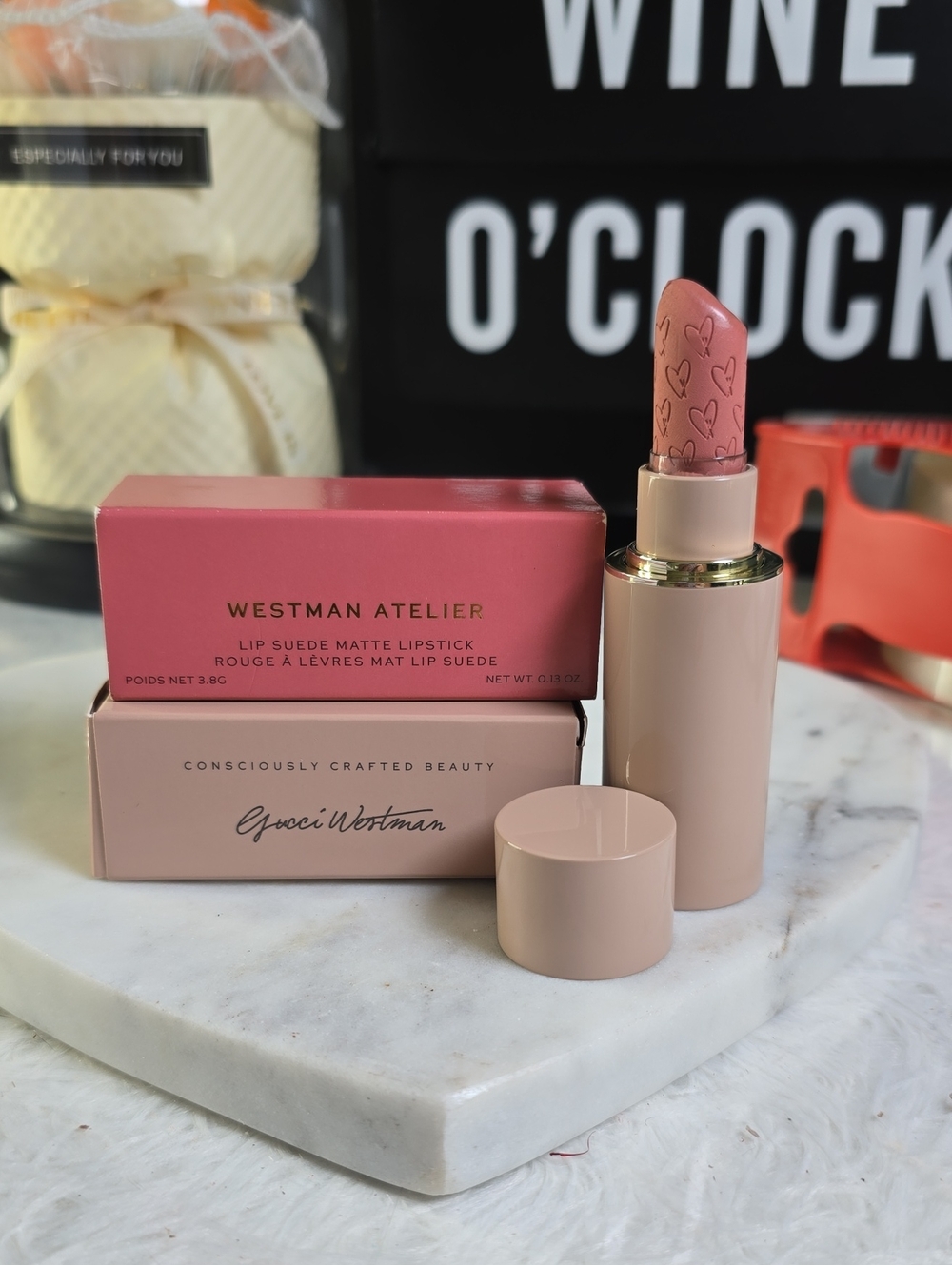 Westman Atelier Lip Suede Matte Lipstick — Rose Pink